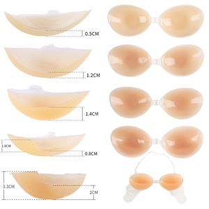 <span class=keywords><strong>Soutien</strong></span>-<span class=keywords><strong>gorge</strong></span> en <span class=keywords><strong>silicone</strong></span> Push up <span class=keywords><strong>auto</strong></span>-<span class=keywords><strong>adhésif</strong></span> à forte adhérence en matériau souple classique de grande taille avec sangle transparente - Product Image 5