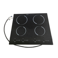 LF-T4-05D Nouveaux appareils électroménagers, cuisinière infrarouge, fabricant chinois, plaque de cuisson en céramique intégrée à 4 brûleurs avec plaque de cuisson électrique
