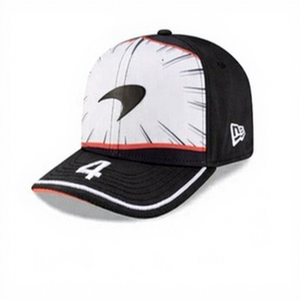 Casquette de baseball réglable à 6 panneaux en tissu maillé brodé pour la course automobile F1, la moto et les sports de plein air - Product Image 6