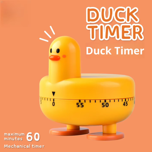 Cute Duck Manual Rotation Kitchen <strong>Timer</strong> Loud <strong>Digital</strong> <strong>Display</strong> Plastic Mechanical <strong>Timer</strong> with Scale <strong>Countdown</strong> Rotary Design - Product Image 6