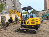 Mini-excavatrice japonaise de 3 tonnes, prix bas, PC30, excavatrice d'occasion, mini-excavatrice avec cabine