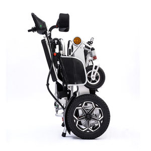 Vente chaude, vente directe d'usine, fauteuil roulant électrique puissant avec moteur de 700 W, marcheur automatique et déambulateur pour personnes handicapées - Product Image 6