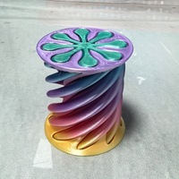 Juguete giratorio de plástico estilo TikTok, superventas transfronterizo, retro, en forma de cono, antiestrés, adorno 3D, directo de fábrica