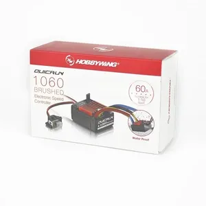 Regolatore di velocità elettronico (ESC) impermeabile HOBBYWING QuicRun WP1060 60A per auto e camion RC crawler 1/10 - Modello di punta - Product Image 6