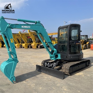 Miniexcavadora usada de alta calidad Kobelco SK55 en buenas condiciones a la venta en Stock - Product Image 4