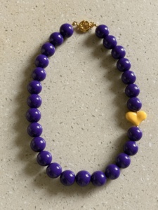 Nuova Collana Estiva Boho 2026 con Perline Acriliche Colorate, Ciondolo a Cuore Grosso e Perline Bubblegum, Gioielli Artigianali per Vacanze - Product Image 6