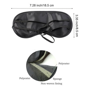Masque pour les yeux de voyage en avion à sangle élastique multicolore et légère pour le sommeil et la relaxation Bride Bridesmaid Flight Blindfold Accessory - Product Image 3