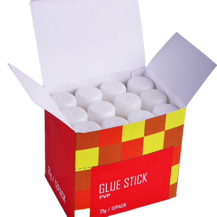 Лидер продаж, прочный нетоксичный клеевой карандаш для школы и офиса, 21 г, оптом