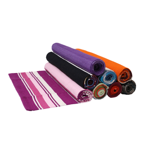 La mejor oferta en el último diseño Alfombra de Yoga a rayas de algodón Nuevo Producto popular a precio - Product Image 1