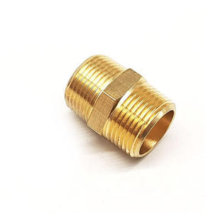 1/2 macho a 3/8 macho rosca reducir pezón accesorios de tubería de latón - Product Image 4