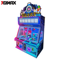 Mesin Permainan Koin Arcade Simulator Kereta Keberuntungan Penukaran Lotre Hiburan Dalam Ruangan Kembar untuk Pusat Permainan