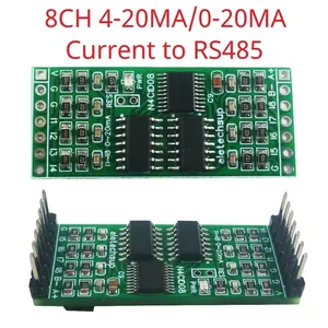 8-24AI 4-20MA/0-20MA/0-5V/0-10V collecteur analogique de tension de courant RS485 Modbus Rtu Module détection de mesure de champ industriel