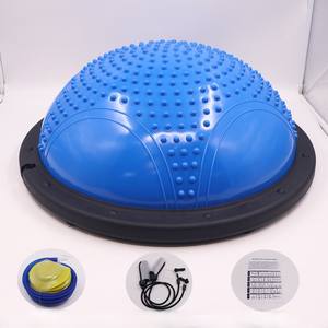 Entraînement de base écologique Bosuing <span class=keywords><strong>Ball</strong></span> Yoga Pilates Force Exercice Équilibre Entraîneur Demi-balle - Product Image 4