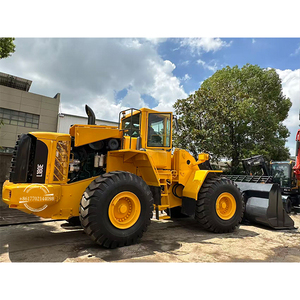 Machinerie de construction de haute qualité Volvo L105 L120 en vente Chargeurs Volvo L180E d'occasion Chargeurs hydrauliques diesel d'origine L150 L180 - Product Image 1