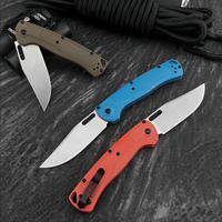 Vente flash - Couteau pliant tactique EDC Bm15535 avec manche en fibre de nylon de 3,43 pouces, couteau de poche multifonctionnel pour le camping en plein air et la survie