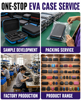 Estuche de viaje impermeable y seguro para congelador para plumas inyectoras de insulina de EVA personalizadas al por mayor con ranuras de espuma a medida y logotipo OEM ODM