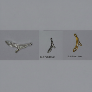 Plata esterlina CZ Charms Zircon Jewelry Hallazgos - Product Image 1