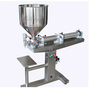 Semi-automatic Bottled Fruit Juice Honey Paste Liquid Filling Machine Price/Soda Beverage Filling Machine