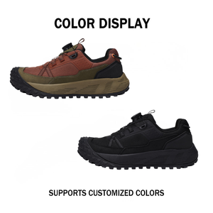 Zapatos Deportivos para Hombre con Hebilla Giratoria y Cordones Automáticos, de Cuero, Impermeables, Transpirables, para Correr y Senderismo - Product Image 2