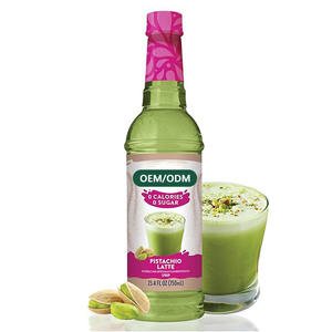 <span class=keywords><strong>Sirop</strong></span> aromatisé à la <span class=keywords><strong>pistache</strong></span> <span class=keywords><strong>de</strong></span> marque privée en bouteille pour desserts boissons thé à bulles ingrédients comme le latte à la <span class=keywords><strong>pistache</strong></span> - Product Image 4