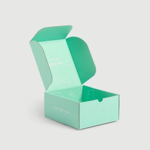 Caja de Embalaje de Papel Ecológica Personalizada, Fábrica OEM, Cajas de Regalo de Embalaje de Kraft Reciclable Corrugado con Logotipo Impreso de Lujo - Product Image 2