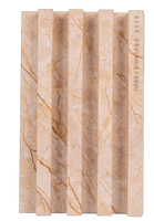 Panneaux muraux rainurés en PVC WPC à grain de bois pour la décoration