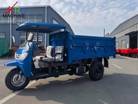 Tricycle diesel à moteur, camion de transport à trois roues robuste pour l'agriculture, la construction, l'exploitation minière, capacité de charge élevée