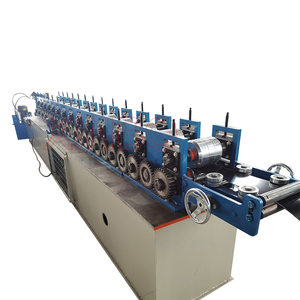 Perno metálico y rodillo de pista que forma la máquina <span class=keywords><strong>C</strong></span> U Omega perfil rollo que forma la máquina - Product Image 1