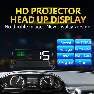 Gadget électronique automobile, projecteur HUD universel OBD2 de 5 pouces, C500, Wiiyii, affichage tête haute pour voiture - Product Image 3