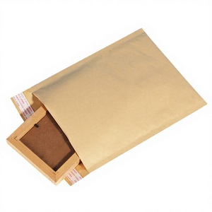 Biodegradable Kraft Bubble Mailer Non Toxic Eco <b>Solution</b> for Cosmetics Electronics Postal Services Courier Custom Sizes - Product Image 1