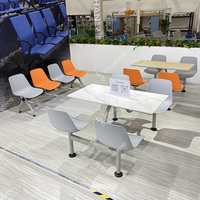 Chaises de salle d'attente de salon en plastique Mingfang 2 3 4 places pour arrêt de bus clinique patient de banque d'hôtel