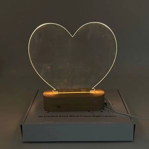 Factory Stock Clearance Night <b>Lights</b> Can Be Written Message Board Gifts Sell Birthday Gifts at Low Prices Acrylic Night <b>Light</b> - Product Image 2