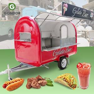 Camión de Comida Multifuncional con Equipamiento de Cocina Completo, para Helados, Snacks, Hamburguesas, Fabricado en China - Product Image 1