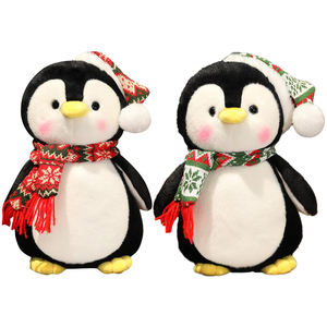 Juguetes de Peluche de Pingüino Gordito con Gorro, de Alta Calidad, Personalizados, Suaves, para Niños - Product Image 2