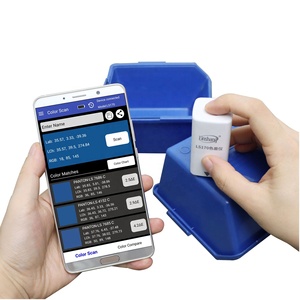 LS170 taşınabilir renkölçer dijital renk analizörü boya kağıt metal renk farkı için Bluetooth cep telefonu APP ile - Product Image 3