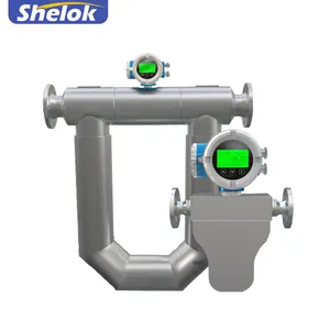 Shelok hochpräzises 316L Corioli Massenflussmeter OEM kundenspezifisches Mikromotion-Flussmeter LNG Schwerkraftstoff Massenflussmeter