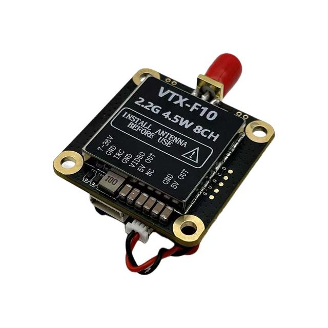 RD 2.2G VRT/VTX 4.5W 8-Channel Long Range Wireless FPV Drones Video Transmission Transmitter/Receiver