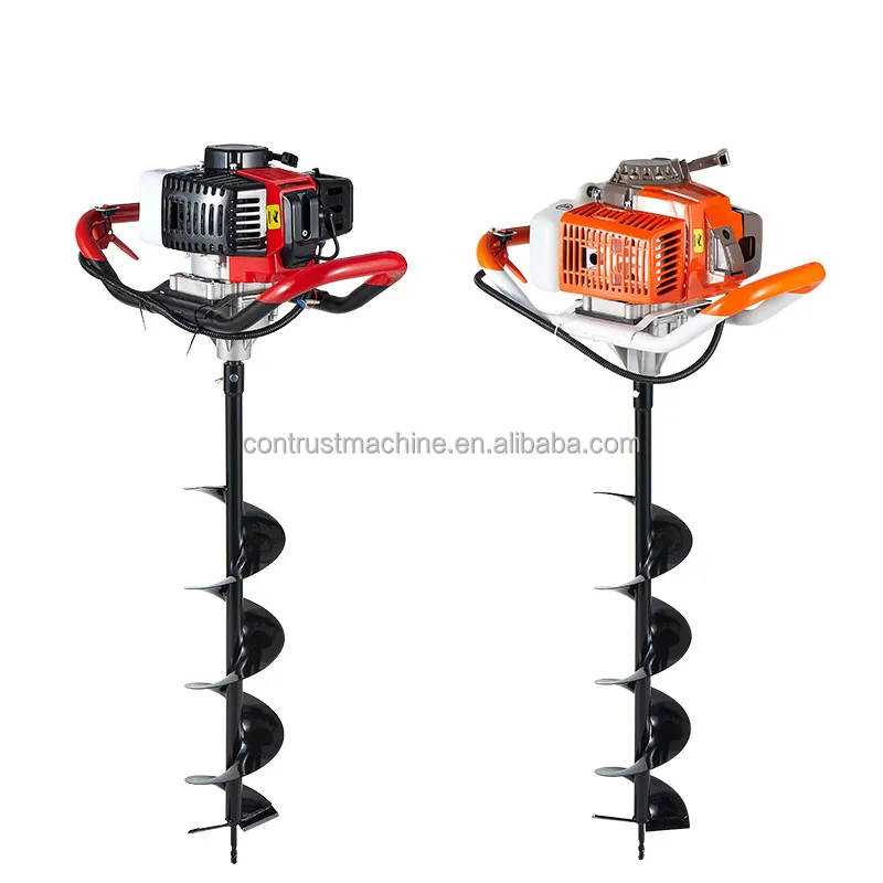 2024 tarière manuelle creuser la machine unique plantation d'arbres perceuse au sol tarière