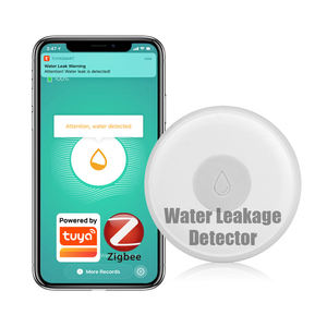 ZB-WI-3 Tuya Zigbee Détecteur de fuite d'eau intelligent pour la maison, capteur d'inondation, produits Smart Life, surveillance à distance via l'application - Product Image 1