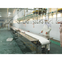 Ligne de production d'abattage de poulets, pigeons, cailles, oies, lapins, oiseaux et canards