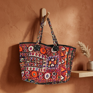 Sac à main vintage Gypsy Banjara Sac fourre-tout Tribal Banjara Sac à main - Product Image 3