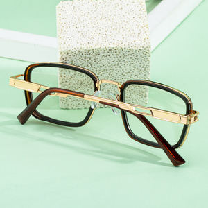 Occhiali da <span class=keywords><strong>Sole</strong></span> Partagas per Uomo, Design Personalizzato, Lenti Fotocromatiche Rettangolari con Protezione dalla Luce Blu e UV400 - Product Image 4