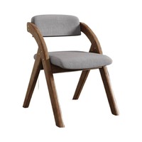 Chaise de salle à manger pliante en bois de style nordique, dossier épaissi, légère, mobilier de maison multifonctionnel, pliable, directement de l'usine