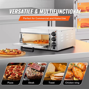 Horno de Pizza Profesional de Una Sola Capa, sin Ventilación, para Interiores, Fabricantes Mayoristas, Precio Razonable, Equipo para Restaurantes - Product Image 6