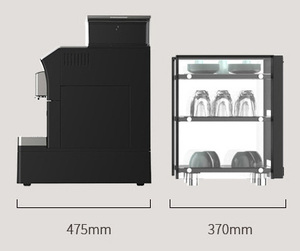 Cafetera Súper Automática Comercial con Pantalla Táctil, Máquina de Espresso Comercial de China BTB-101+6 - Product Image 2