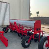 Promotion : Semoir agricole pour tracteur, type double disque, pour blé, riz et luzerne, 24 rangs, haute productivité