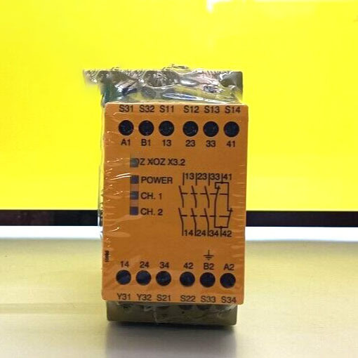 High Performance 774309 X3.2 230VAC 24VDC 3n/o 1n/c 1so SAFETY RELAY 24 VDC Industrial Use