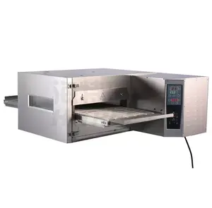 Commercial Hot Air Convection Gas Conveyor Pizza Oven For Fast Food Restaurant