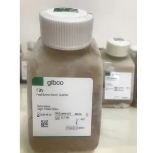 Botella de suero para cultivo de células, filtración de 3 tiempos de esterilización Fb Fetal bovino, original de Brasil, 30Ml