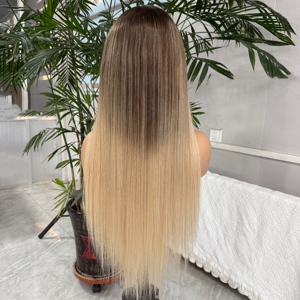 <span class=keywords><strong>Parrucca</strong></span> Completa con Base in Seta, 100% Capelli Umani, <span class=keywords><strong>Parrucca</strong></span> con Base Interamente in Seta, Capelli Cinesi, Nodi Nascosti, Effetto Cuoio Capelluto Naturale, <span class=keywords><strong>Parrucca</strong></span> con Top in Seta per Donne - Product Image 2